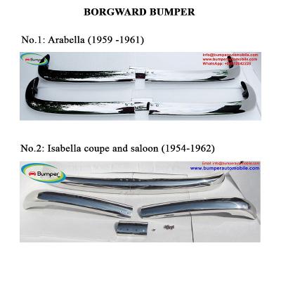 Borgward Arabella (1959 to 1961) / Borgward Isabella coupe and saloon (1954 to 1962) bumper